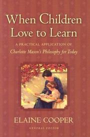 Front cover of When Children Love to Learn by Elaine Cooper