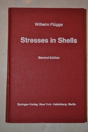 Cover of Stresses in shells by Wilhelm Flügge