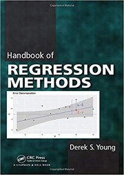 Cover of Handbook of Regression Methods by Derek Scott Young