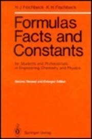 Cover of Formulas,facts and constants for students and professionals in engineering,chemistry and physics by H. J. Fischbeck