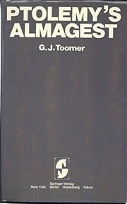 Cover of Ptolemy's Almagest by Ptolemy