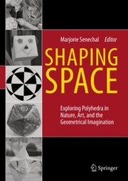 Cover of Shaping Space by Marjorie Senechal
