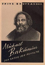 Cover of Michael Bakunin by Fritz Brupbacher