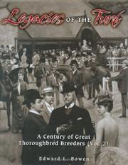 Front cover of Legacies of the turf by Edward L. Bowen