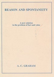 Cover of Reason and spontaneity by A. C. Graham