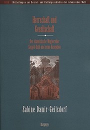 Front cover of Herrschaft und Gesellschaft by Sabine Damir-Geilsdorf