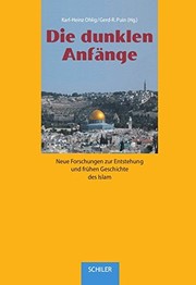 Cover of Die dunklen Anfange by Karl-Heinz Ohlig