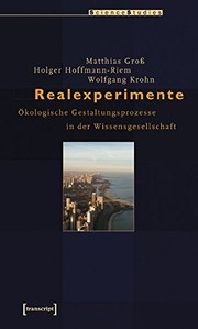 Cover of Realexperimente by Wolfgang Krohn