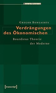 Front cover of Verdrängungen des Ökonomischen by Gregor Bongaerts
