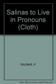 Front cover of To live in pronouns by Pedro Salinas