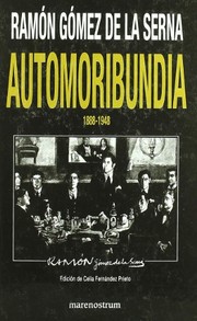 Front cover of Automoribundia, 1888-1948 by Ramón Gómez de la Serna