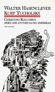 Cover of Christoph Kolumbus, oder, Die Entdeckung Amerikas by Walter Hasenclever