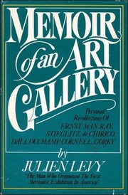 Front cover of Memoir of an art gallery by Julien Levy