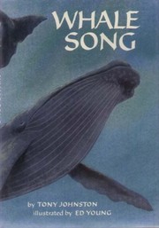 Cover of Whale Song by Tony Johnston