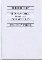 Front cover of Brückenschlag zwischen zwei Kulturen by Herbert Hörz