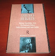 Cover of Ambitious heights by Norma Clarke