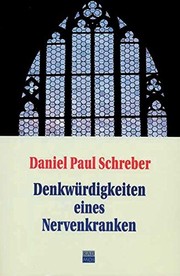 Cover of Denkwürdigkeiten eines Nervenkranken by Daniel Paul Schreber