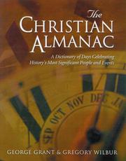 Front cover of The Christian almanac by George Grant