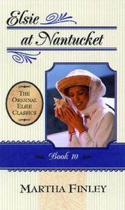 Front cover of Elsie at Nantucket by Martha Finley