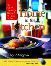 Front cover of At Home in the Kitchen by Jorj Morgan