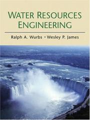 Cover of Water Resources Engineering by Ralph A. Wurbs