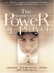 Front cover of The tremendous power of prayer by Charles E. Jones