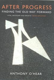 Cover of After Progress by Anthony O'Hear