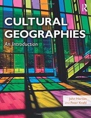Front cover of Cultural Geographies: An Introduction by John Horton
