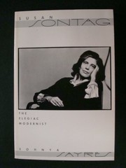 Cover of Susan Sontag by Sohnya Sayers