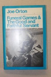 Cover of Funeral games by Orton, Joe.