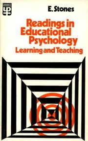 Cover of Readings in educational psychology by Edgar Stones