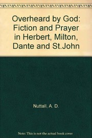 Cover of Overheard by God by Nuttall, A. D.