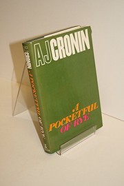 Front cover of A Pocketful of Rye by A. J. Cronin