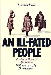 Front cover of An ill-fated people: Zimbabwe before and after Rhodes by Lawrence Vambe