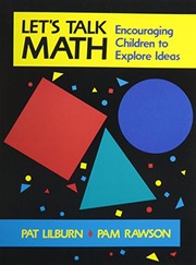 Cover of Let's talk math by Pat Lilburn