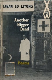 Cover of Another nigger dead by Taban lo Liyong