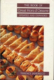 Cover of The book of great hors d'oeuvre by Terence Janericco