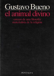 Cover of El animal divino by Gustavo Bueno