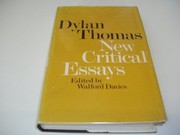 Front cover of Dylan Thomas: new critical essays by Walford Davies