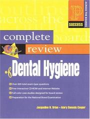 Front cover of Prentice Hall Health complete review of dental hygiene by Jacqueline N. Brian