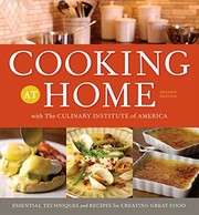 Cover of Cooking at Home with the Culinary Institute of America, Revised Edition by Culinary Institute of America.