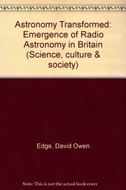 Cover of Astronomy transformed by David O. Edge