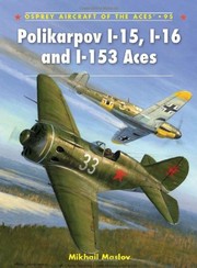 Front cover of Polikarpov I-15, I-16 and I-153 aces by Mikhail Maslov