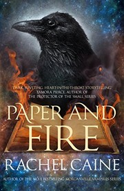 Front cover of Paper and Fire (Novels of the Great Library) by Rachel Caine