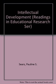 Cover of Intellectual development by Pauline Snedden Sears