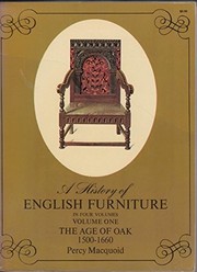 Front cover of A history of English furniture by Percy Macquoid