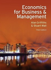 Front cover of Economics for business and management by Alan Griffiths