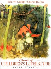 Cover of Classics of children's literature by Griffith, John W.