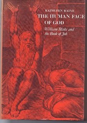 Front cover of The human face of God by Kathleen Raine