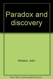 Cover of Paradox and discovery by John Wisdom